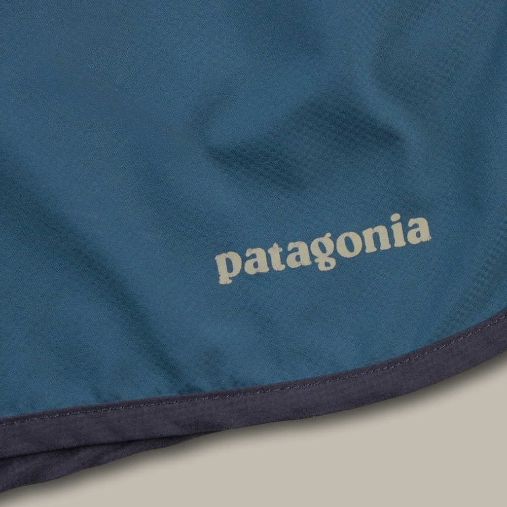 Patagonia Men's Strider Running Shorts 7" Inseam Lined Teal Blue Lime Green S - Picture 2 of 6
